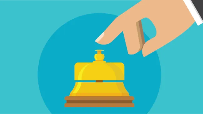 A service bell 